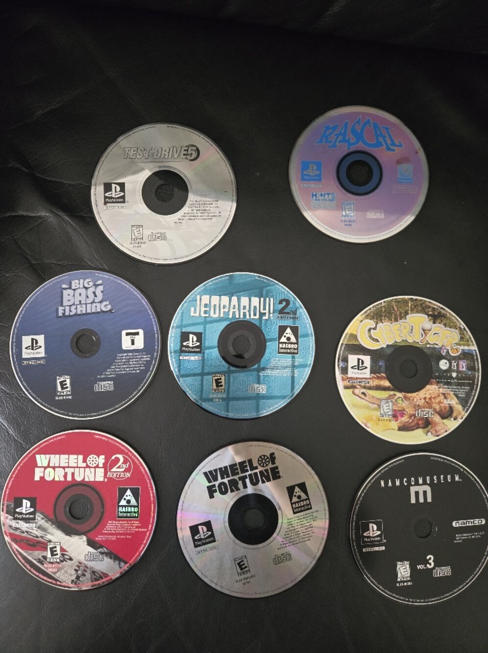 Lot Of 8 PlayStation 1 PS1 Game Discs